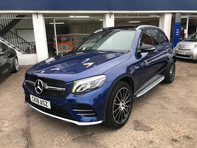 Mercedes-Benz GLC 3.0 GLC 43 4Matic Premium Plus 5dr 9G-Tronic Estate Petrol Brilliant Blue Metalic