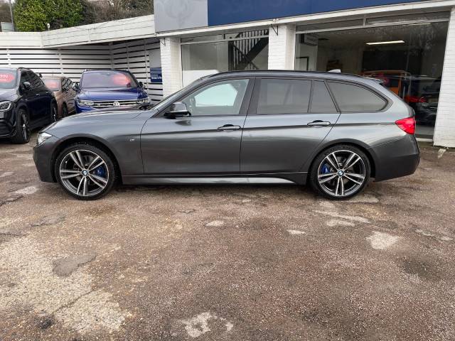 2015 BMW 3 Series 2.0 320d xDrive M Sport 5dr Step Auto - FBMWSH - H/LEATHER - PARKING SESNOSR- LED LIGHTS - H/K