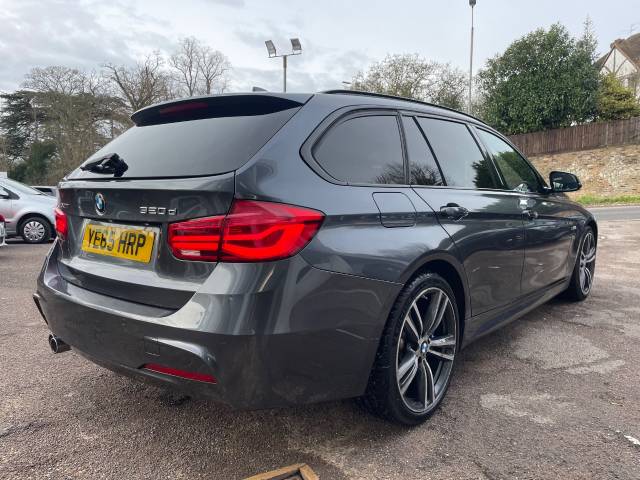 2015 BMW 3 Series 2.0 320d xDrive M Sport 5dr Step Auto - FBMWSH - H/LEATHER - PARKING SESNOSR- LED LIGHTS - H/K