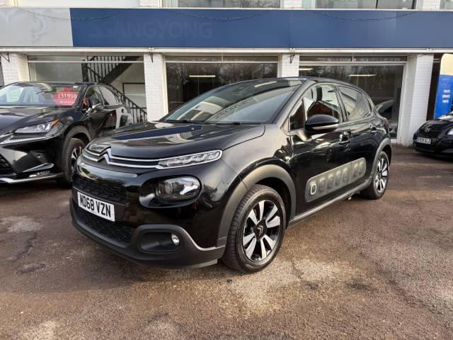 Citroen C3 1.2 PureTech 110 Flair 5dr [6 Speed] - FSH - APPLE CAR PLAY - REAR CAMERA Hatchback Petrol Black