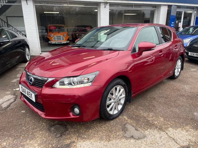 Lexus CT 200h 1.8 SE-L 5dr CVT Auto HEATED SEATS - FSH  - PARKING SENSORS Hatchback Petrol / Electric Hybrid Red